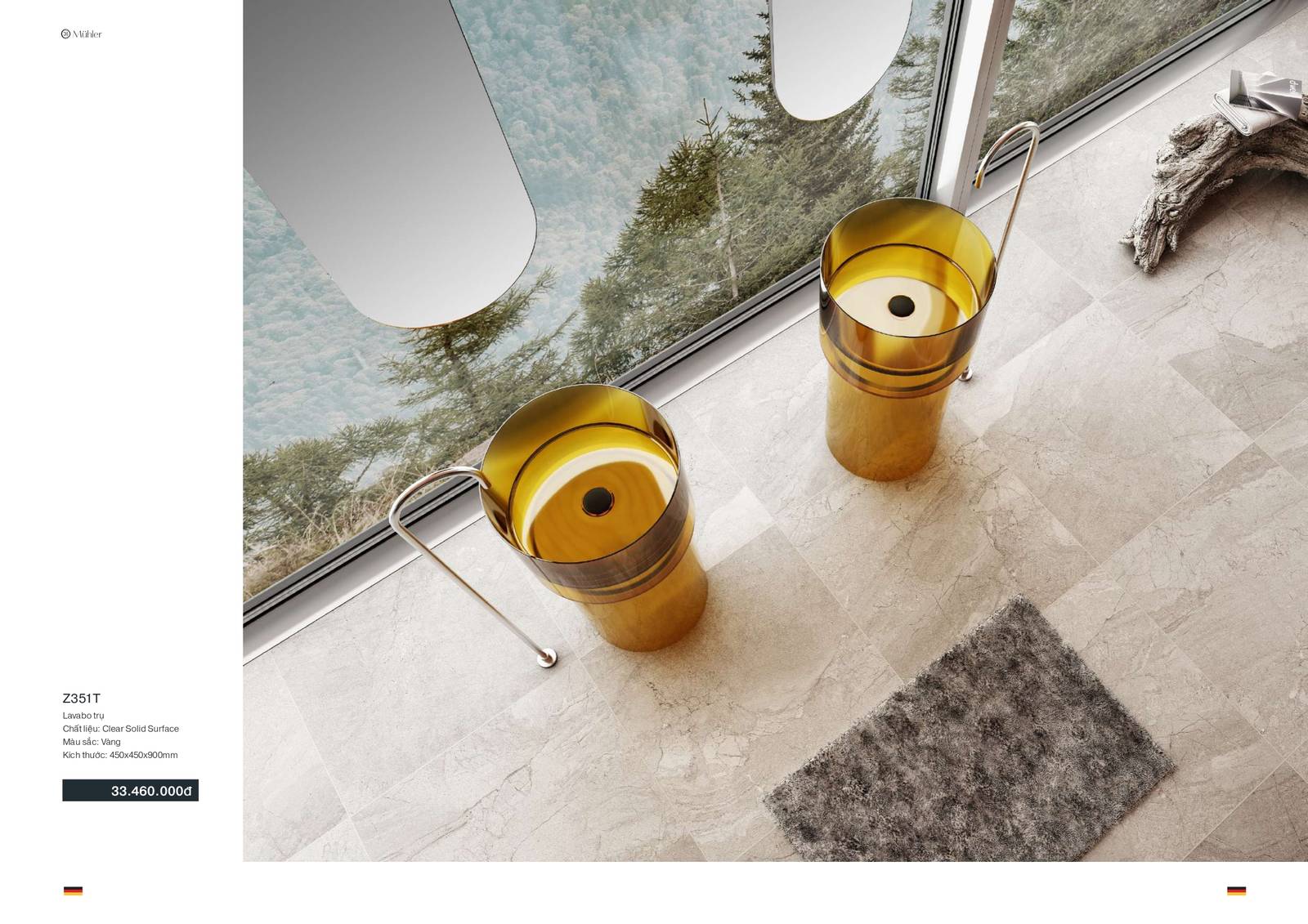 Thiết bị vệ sinh MUHLER Catalogue và Bảng giá mới nhất /Page 81